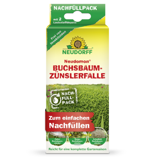 Neudomon BuchsbaumzünslerFalle Nachfüllpack Sprechende Bilder Bild 1