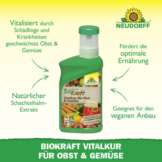 Neudorff BioKraft Vitalkur für Obst & Gemüse Sprechende Bilder Bild 2