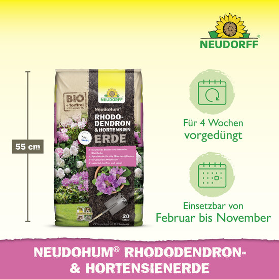 NeudoHum Rhododendron- & HortensienErde Sprechende Bilder Bild 3