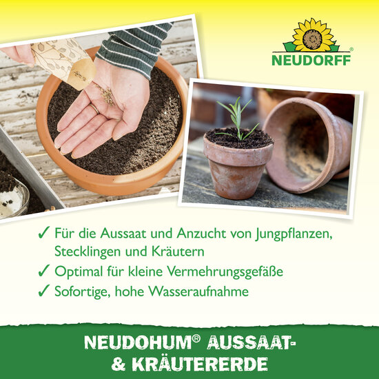 NeudoHum Aussaat- & KräuterErde Sprechende Bilder Bild 4