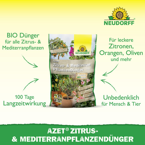 Azet Zitrus- & MediterranpflanzenDünger Sprechende Bilder Bild 2