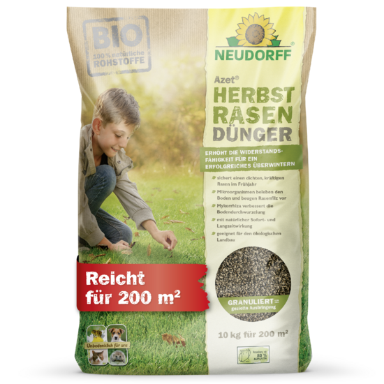 Azet HerbstRasenDünger Sprechende Bilder Bild 1