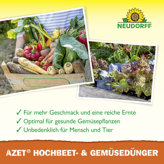 Azet Hochbeet- & GemüseDünger Sprechende Bilder Bild 4