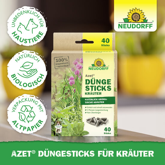Azet Düngesticks für Kräuter Sprechende Bilder Bild 5
