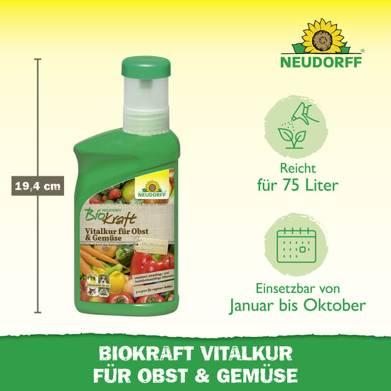 Neudorff BioKraft Vitalkur für Obst & Gemüse Sprechende Bilder Bild 3