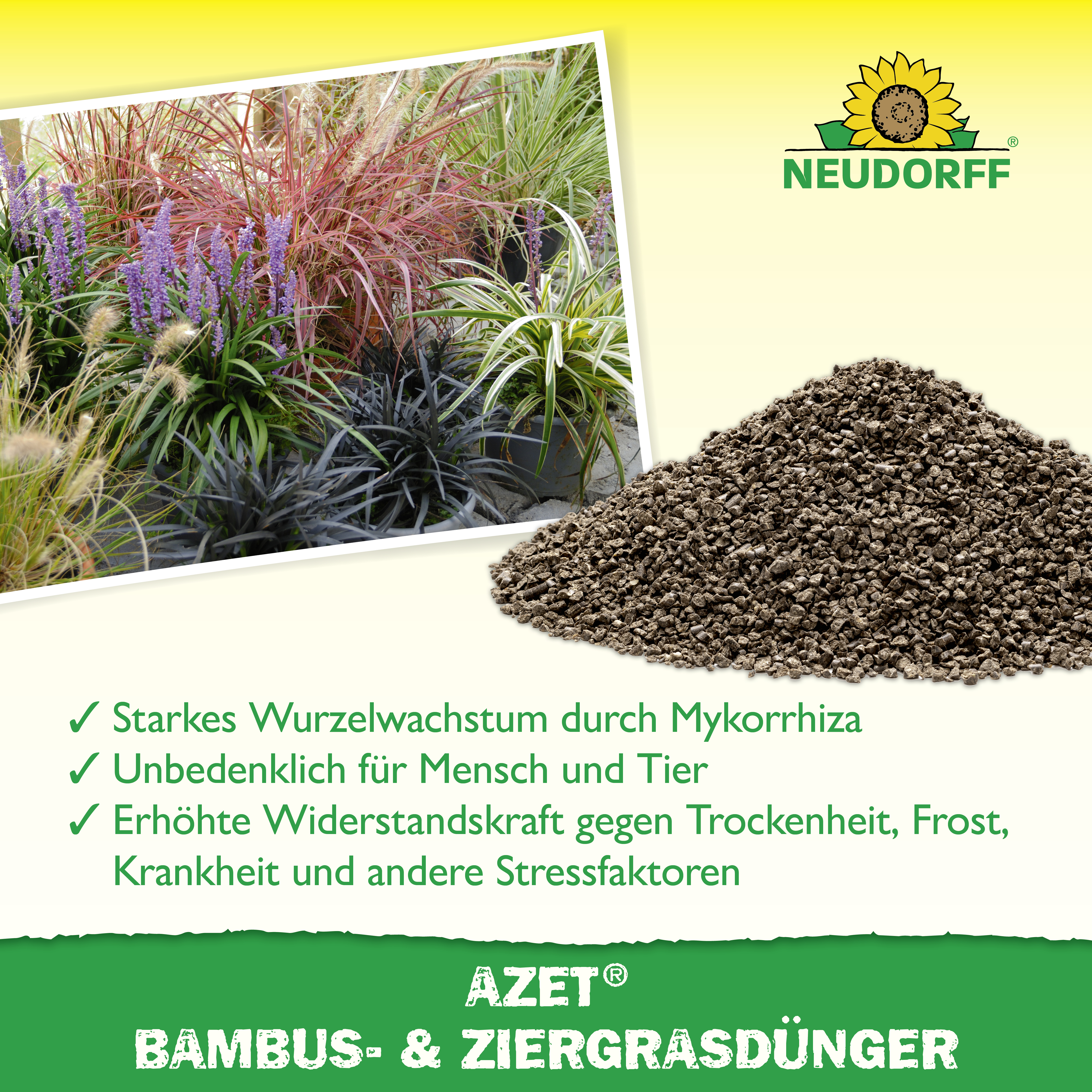 Azet Bambus- & ZiergrasDnger