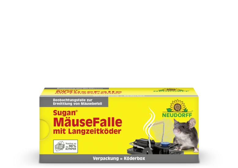 Sugan MäuseFalle mit Langzeitköder