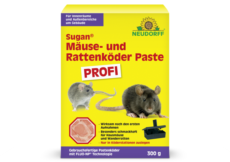 Sugan Mäuse- und Rattenköder Paste PROFI